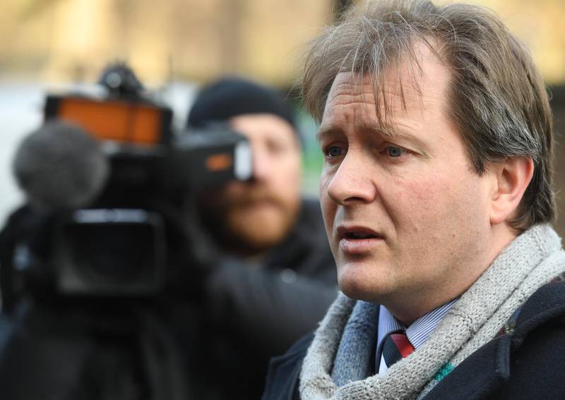 epa06549811 Richard Ratcliffe, the husband of the jailed UK-Iranian woman Nazanin Zaghari-Ratcliffe, arrives to speak to reporters before delivering a letter to the Iranian Embassy in Knightsbridge, London, Britain, 21 February 2018. Nazanin Zaghari-Ratcliffe was arrested in Iran on spying charges in April 2016.  EPA/FACUNDO ARRIZABALAGA