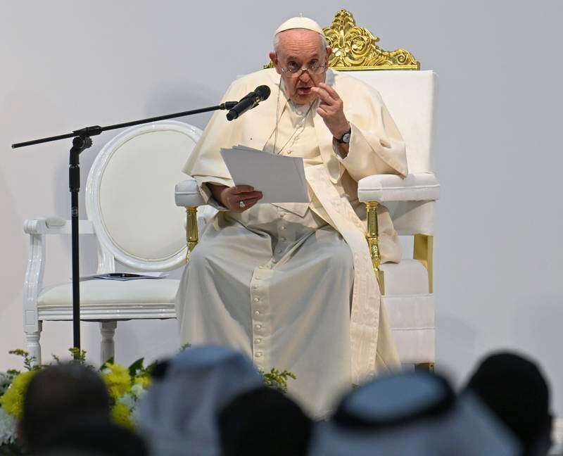 Pope Francis was asked questions about his teenage years and how to tackle anxiety, stress and bullying. EPA