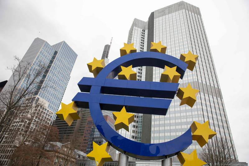 The euro hit its lowest point in almost two years versus the dollar on Friday. AFP