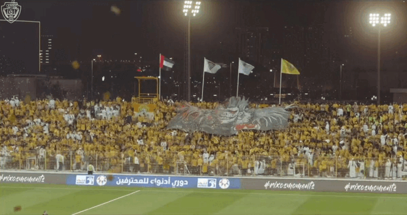 The Ultras behind Al Wasl FC's tifos