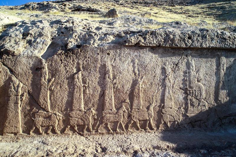 Experts say the carvings were made to remind people of the king who ordered the canal's construction.