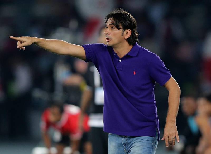 Al Ain manager Zlatko Dalic wants a left-sided player to balance his attack for next season. Francois Nel / Getty Images