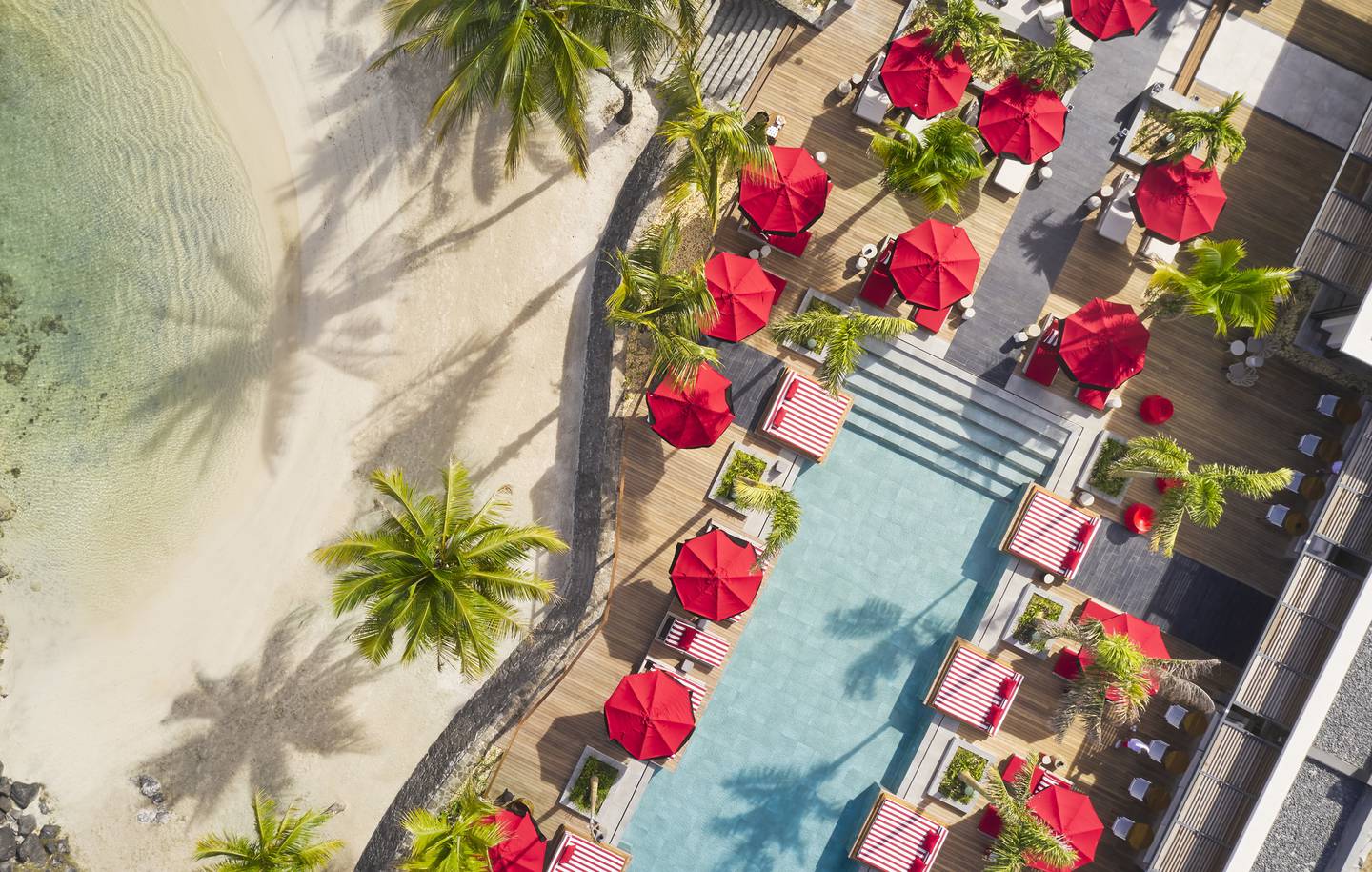 Hoppen works at the new Lux Grand Bae resort and condominium in Mauritius.Photo: Kelly Hoban