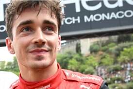 Charles Leclerc thrills home support with pole at Monaco Grand Prix