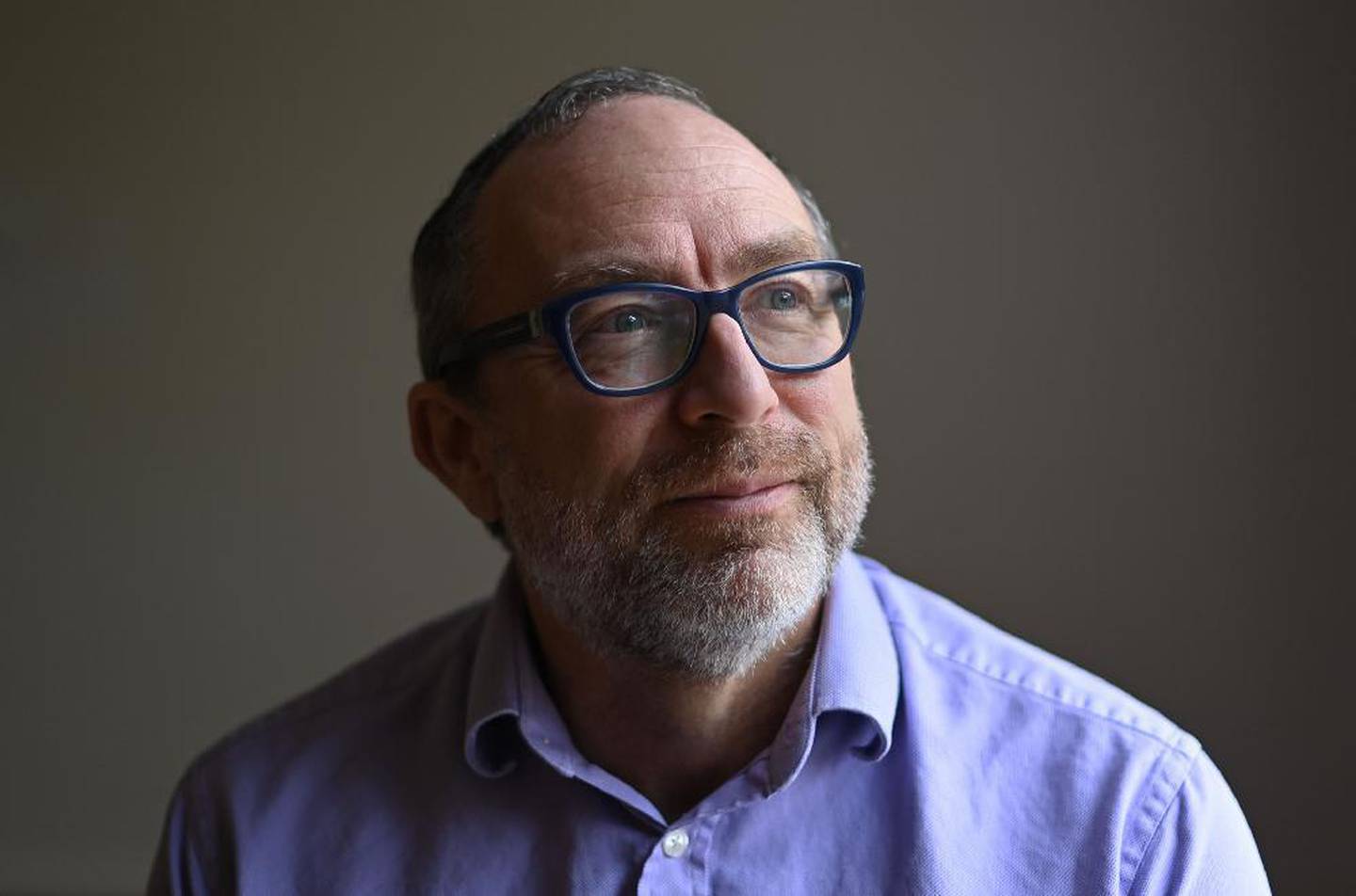 Jimmy Wales, founder of online encyclopedia Wikipedia poses for a portrait in London on January 13, 2021. Social media platforms like Twitter and Facebook did a "poor job" of dealing with outgoing US President Donald Trump for a "very, very long time", Wikipedia founder Jimmy Wales has said.


 / AFP / DANIEL LEAL-OLIVAS
