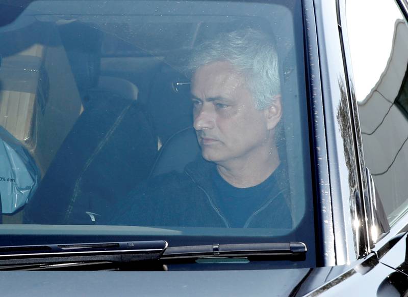 Jose Mourinho was sacked by Tottenham on Monday. Reuters