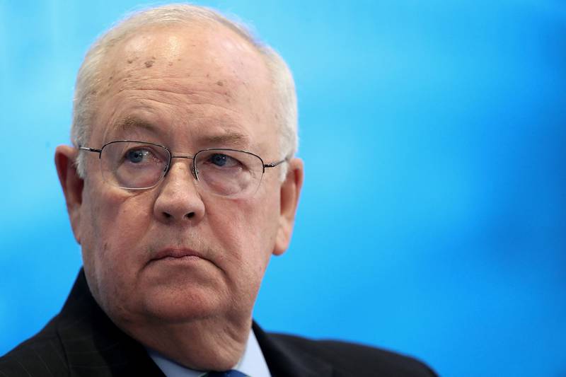 Ken Starr led the investigation that resulted in the impeachment of former US president Bill Clinton. AFP