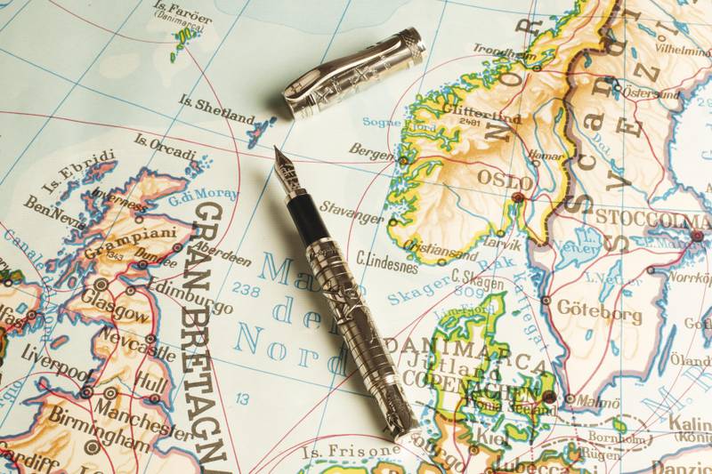 Traveller by Montegrappa. Courtesy Montegrappa