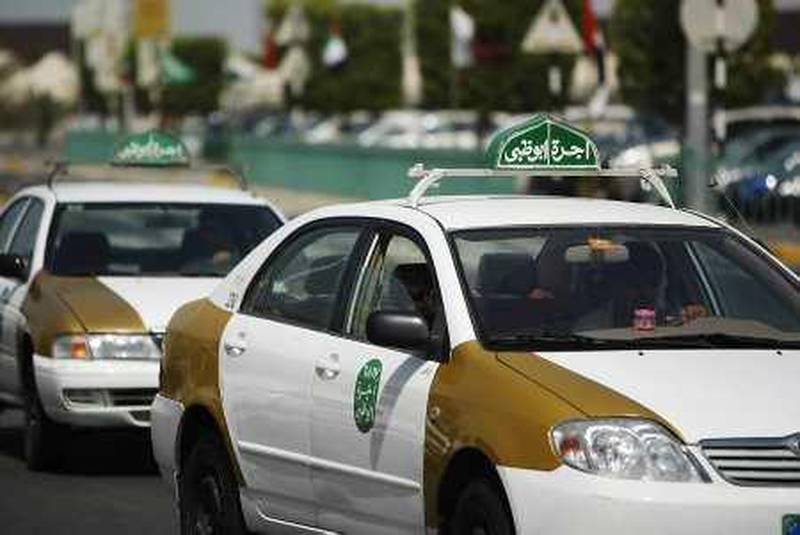 In total, there are about 9,800 taxis in the emirate.