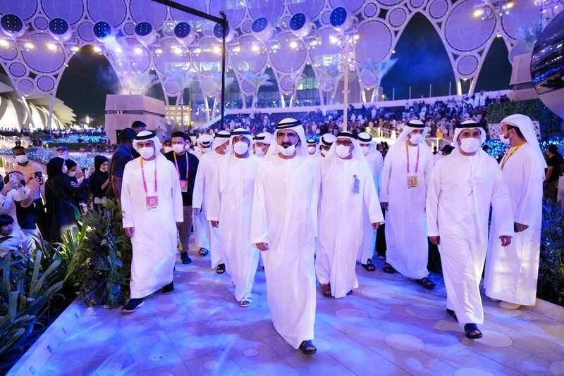 Sheikh Mohammed enjoyed his latest visit to Expo 2020 Dubai.