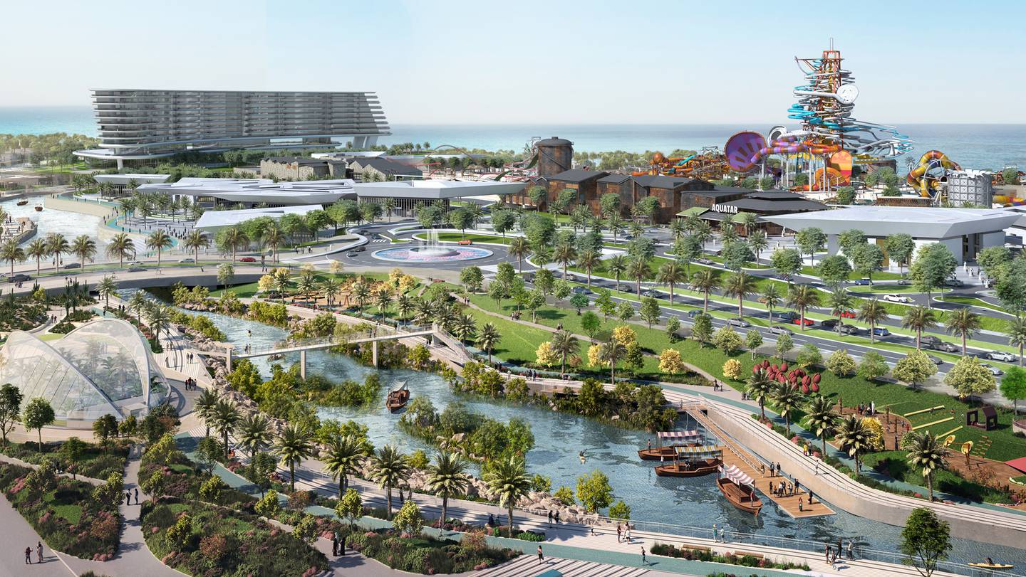 Rixos Qetaifan Island North Doha will open in November next to Qatar's largest waterpark. Photo: Rixos