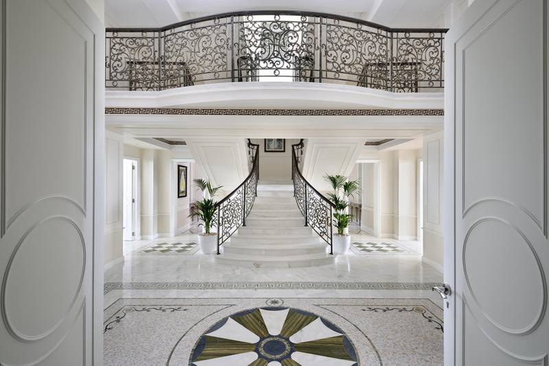 Imperial Suite hallway. Courtesy Palazzo Versace.