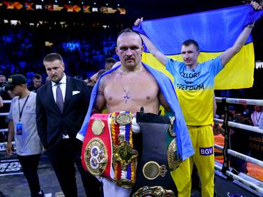 Oleksandr Usyk to defend heavyweight titles against Britain's Daniel Dubois