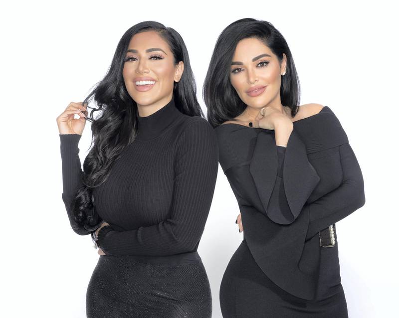 Beauty entrepreneurs Huda and Mona Kattan have invested in Dubai pre-loved fashion company, The Luxury Closet. Supplied    