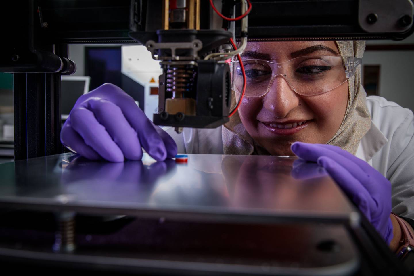 Dr. Awads bahnbrechende Forschung ebnet den Weg für personalisierte Medikamente, die zu Hause in 3D gedruckt werden können.  Foto: Dr. Atheer Awad