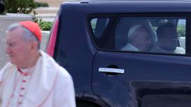 Pope Francis driven around Abu Dhabi in humble Kia Soul