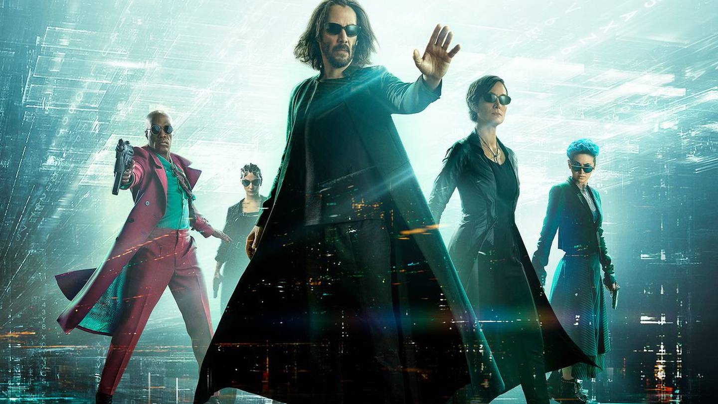 A marketing poster for 'The Matrix Resurrections'. Photo: Warner Bros