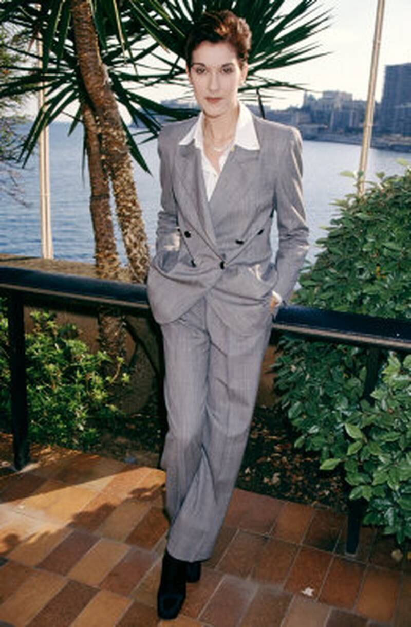 MONTE CARLO, MONACO - MAY 3: French Canadian singer and businesswoman Celine Dion poses for a portrait at the 1995 World Music Awards on May 3, 1995 in Monte Carlo, Monaco. (Photo by Ron Davis/Getty Images)