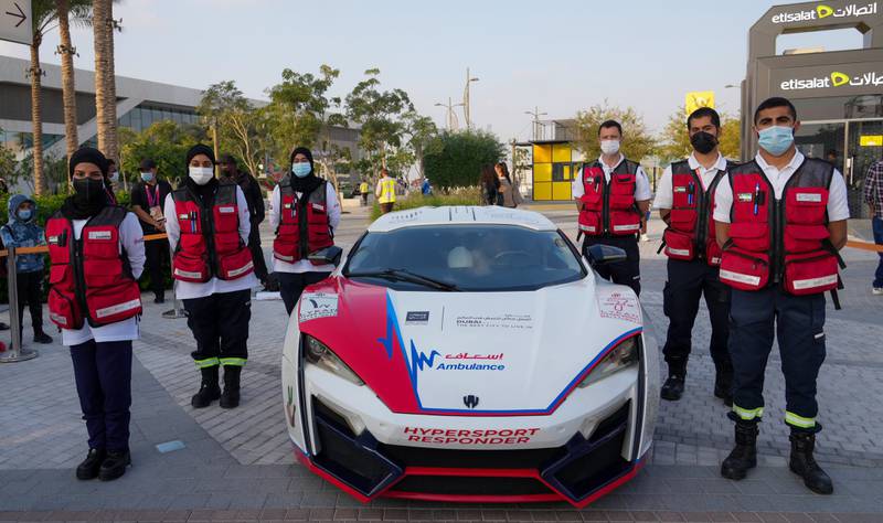 Valued at Dh13 million ($3.5m), the car will be used as a first responder.