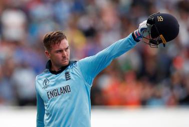 Jason Roy's 85 off 65 against Australia in Thursday's semi-final helped England get off to a flying start as they won by eight wickets. Reuters