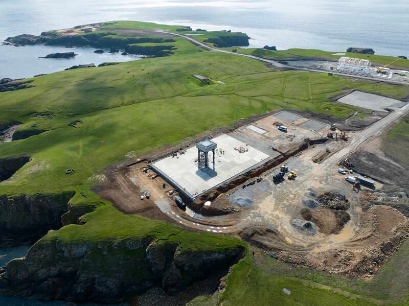SaxaVord spaceport with launch site. Photo: SaxaVord

