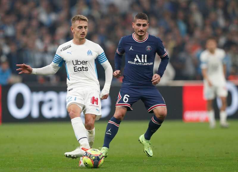 Marco Verratti, 6 - Expertly picked out Neymar was a frankly disgusting lifted pass over the top as PSG slowly started to up the pressure on the men in white. Withdrawn late in the first-half with an apparent arm injury. EPA