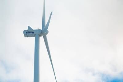 The Dumat Al Jandal wind farm will supply electricity under a 20-year power purchase agreement with the Saudi Power Procurement Company, a subsidiary of the Saudi Electricity Company. Courtesy Masdar and EDF Renewables