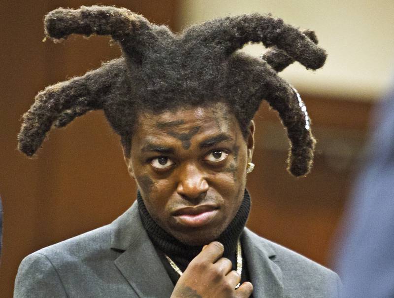 Rapper Kodak Black was among several people involved in a brawl after a Justin Bieber concert. Law enforcement sources told NBC News that Black was among the people shot and injured. The Morning News via AP, File