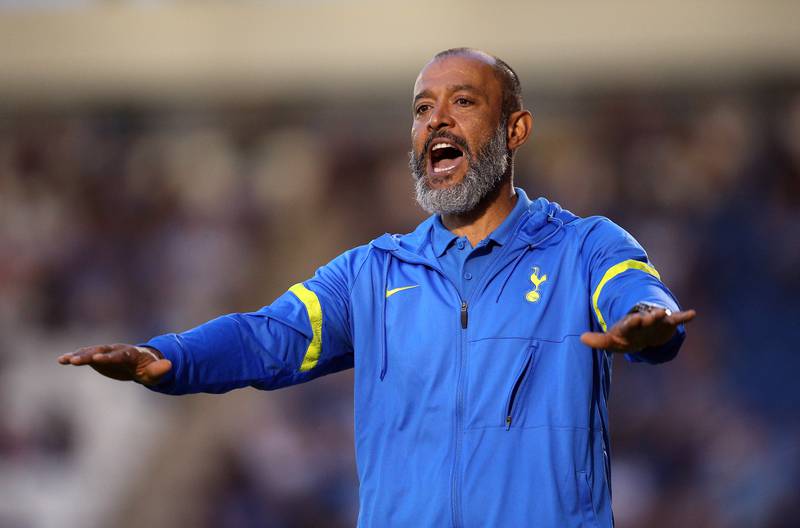 MANAGERS: Nuno Espirito Santo 4 - After starting the campaign with a treble of 1-0 wins to top the league, the wheels fell off spectacularly for the Portuguese and a run of four defeats in six games saw him sacked on November 1, 2021. PA
