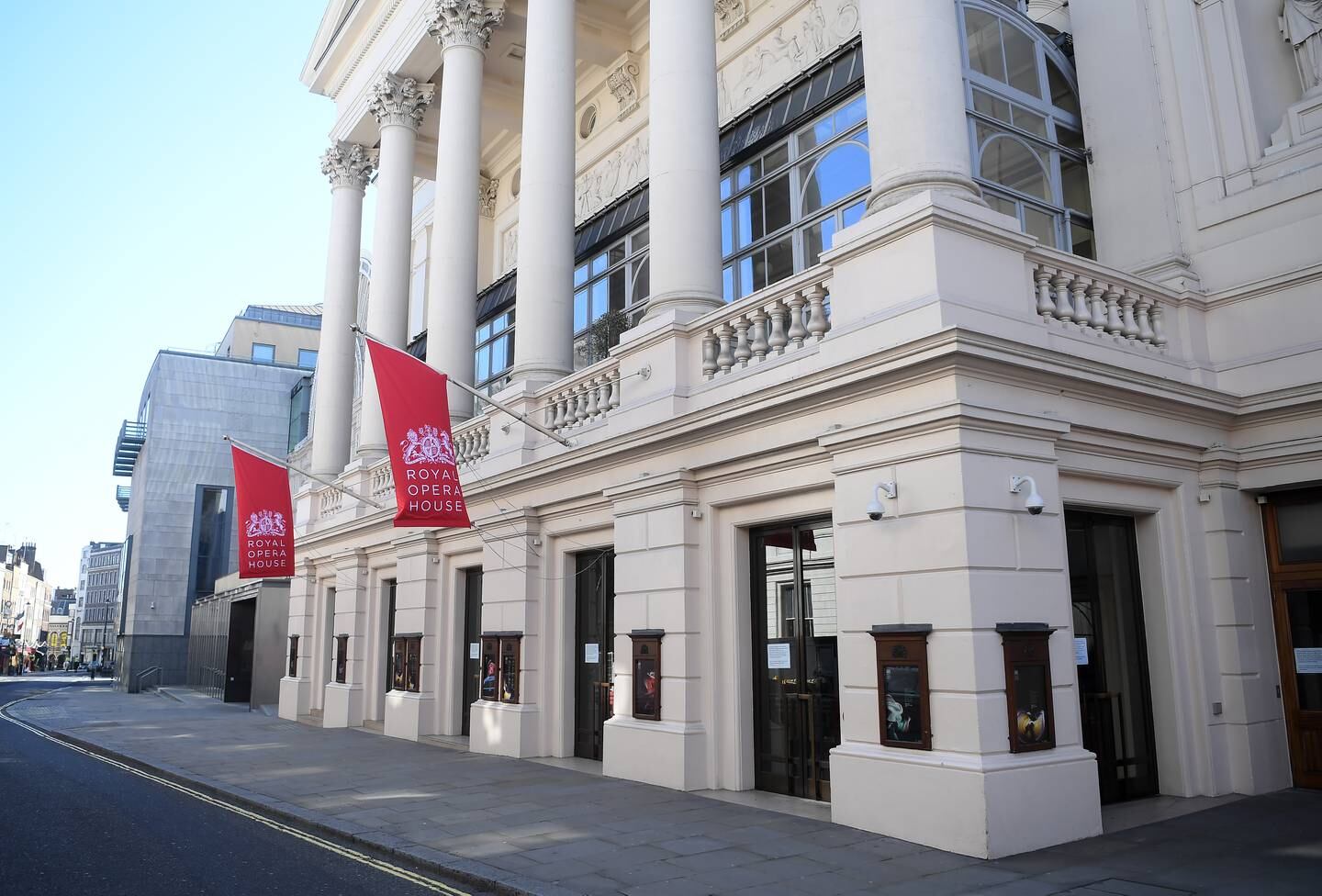 Not many people can step out of their front door and into the Royal Opera House. Getty Images 