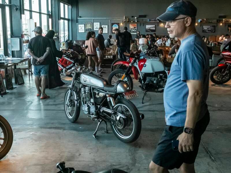 The exhibition is described as a one-of-a kind regional show that features specially curated motorcycles from invited builders, collectors and private owners within the UAE.
