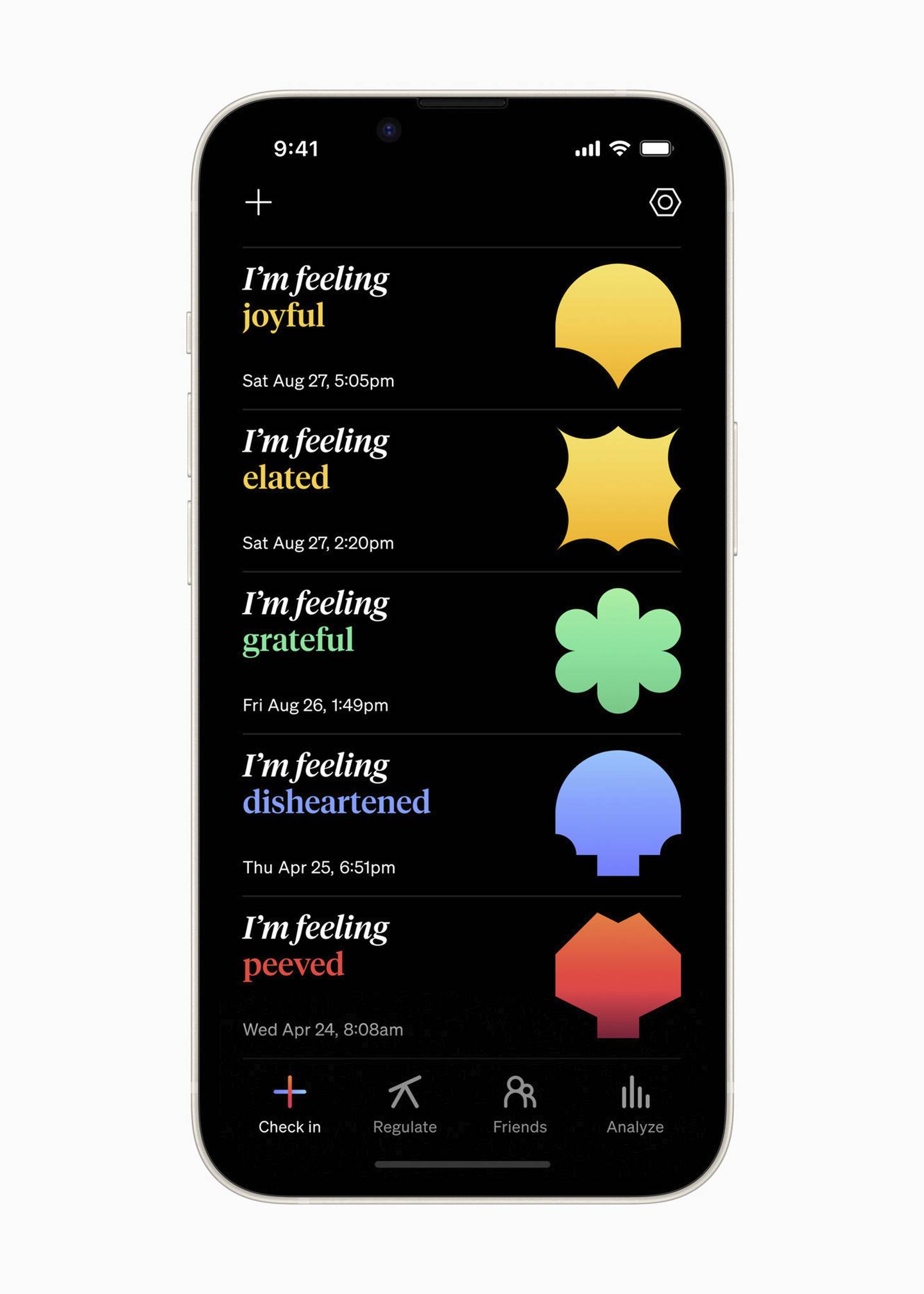 How We Feel app. Photo: Apple