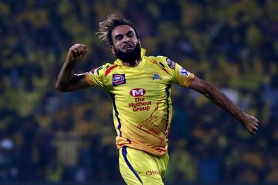 Imran Tahir (leg-spinner, Chennai Super Kings): There is little doubt Tahir rules a world full of brilliant and successful leg-spinners. He has been Chennai's most successful bowler, which is not bad for the 40-year-old who has already announced this would be his swansong international season. The world will not only miss his wicket-taking exploits but also his wild celebrations. R Parthibhan / AP Photo
