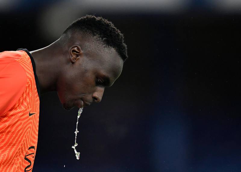 CHELSEA RATINGS: Edouard Mendy 6 – The Senegalese international was very much at fault for Everton’s goal; he clattered Dominic Calvert-Lewin to give away a penalty. He did redeem himself with two saves afterwards, but ultimately his mistake cost his team a share of the spoils.  AP