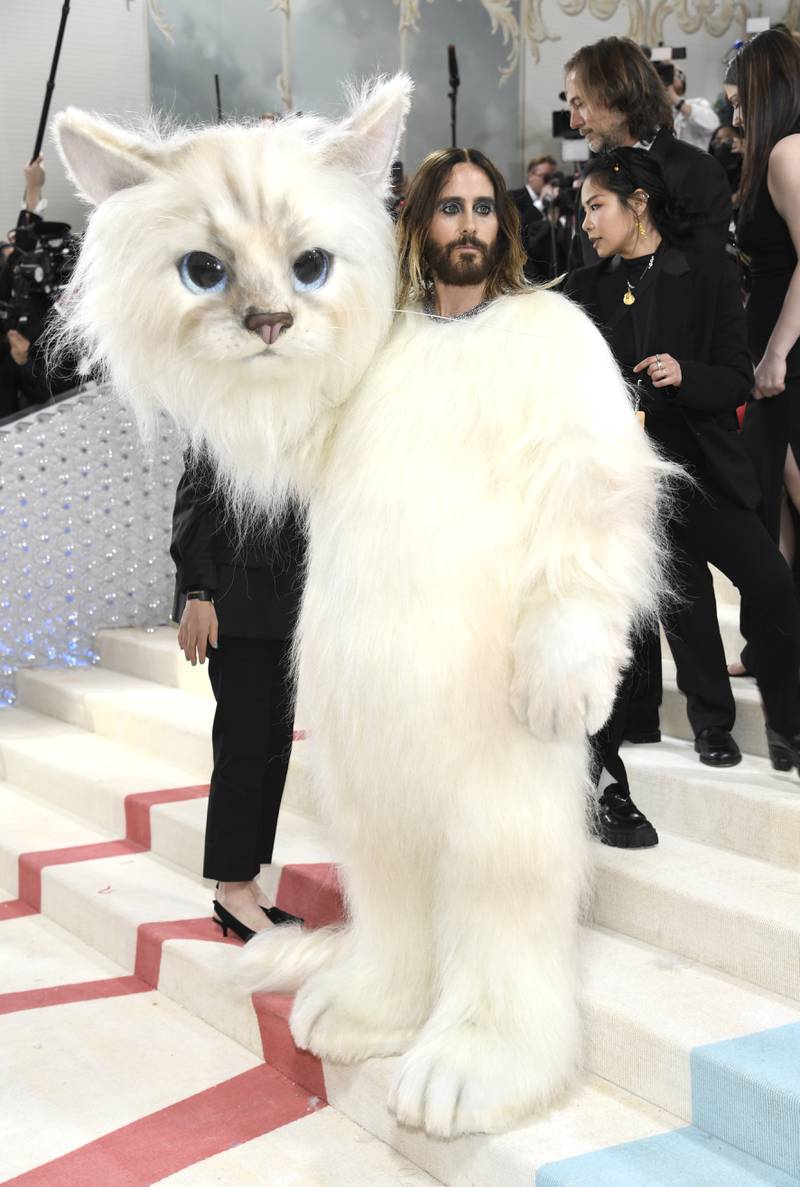 The Met Gala's Reverential, Cat-Forward Karl Lagerfeld Looks