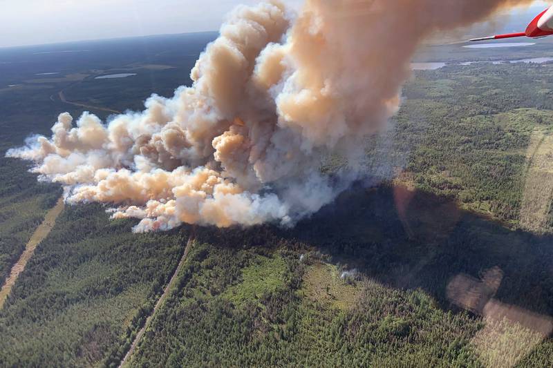 A wildfire in northeastern Minnesota, in the Superior National Forest, prompted several evacuations.