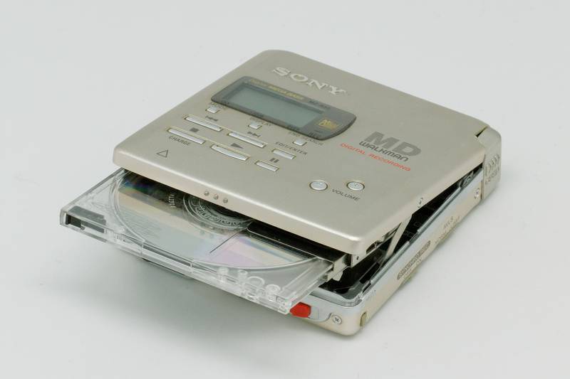 Sony RZ-55 Walkman mini disc player. Photo: Sony