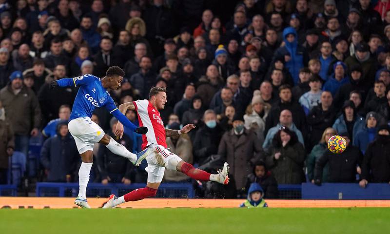 Left midfield: Demarai Gray (Everton) – The inspiration for a dramatic turnaround with two fantastic long-range strikes bringing Richarlison a goal and Gray a winner against Arsenal. PA