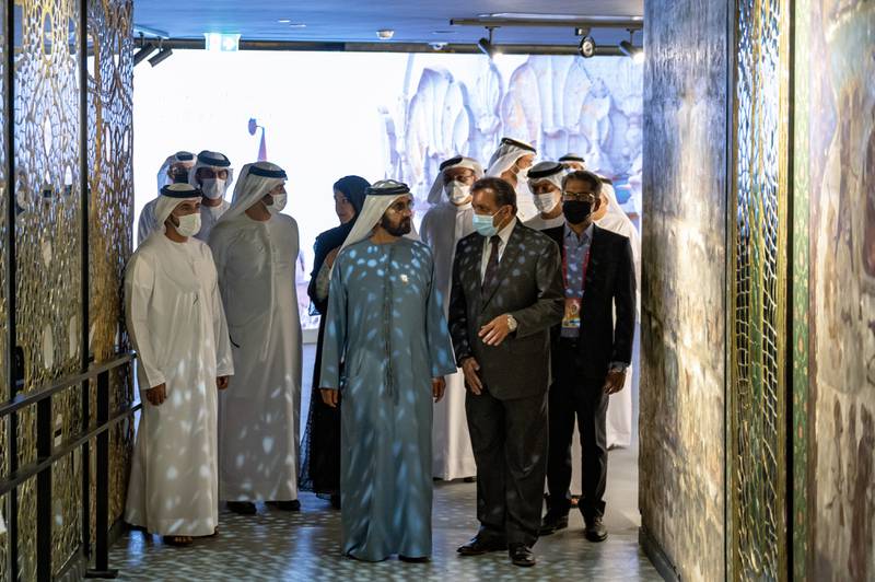 Sheikh Mohammed bin Rashid, Vice President and Ruler of Dubai, has visited the Pakistan pavilion at Expo 2020 Dubai. Photos: Dubai Media Office