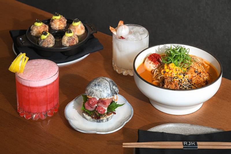 Reif Japanese Kushiyaki in Dubai Hills Mall will serve Japanese street food, as well as an omakase tasting menu. Photo: Reif Japanese Kushiyaki