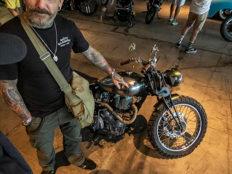 Exhibits included custom Harleys, trackers, cafe racers and even some vintage BMW airheads.