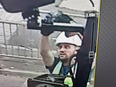 Police released a photo of a man they want to trace. PA