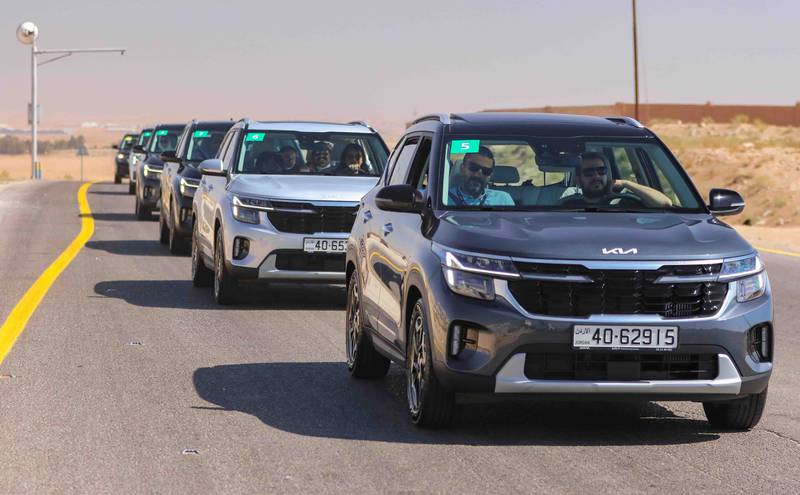 The Kia Seltos makes its Middle East debut in Jordan. Photo: Kia