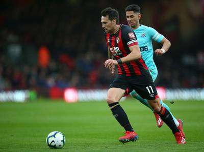 Charlie Daniels, Bournemouth: Has done brilliantly to step up the leagues but has fallen short of international recognition. Chance of a cap - 2/10. Getty Images