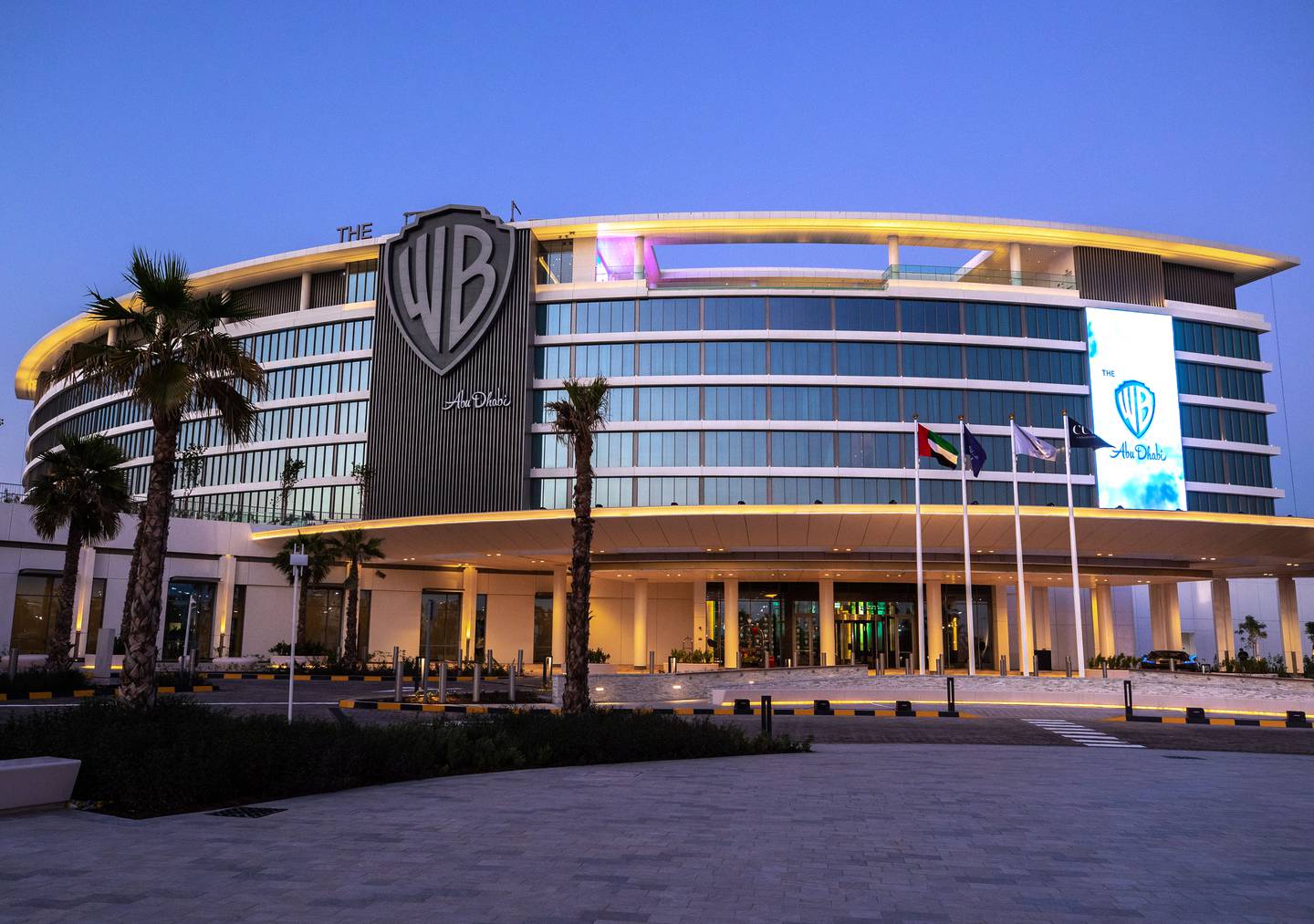 The WB Abu Dhabi is the world’s first Warner Bros hotel. Victor Besa / The National