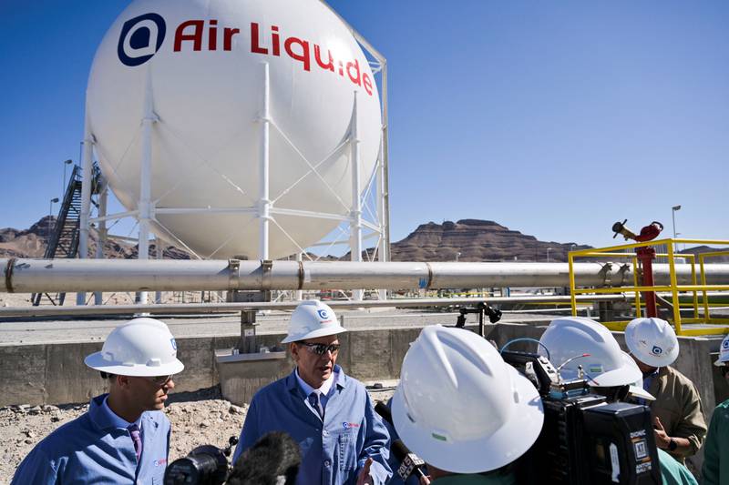 Paris-based Air Liquide opened its North Las Vegas hydrogen production facility, supplying California's mobility market, earlier this year. Reuters