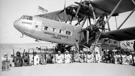 The day the first aircraft landed in Sharjah