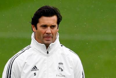 Santiago Solari will take charge of the Real Madrid first team on Wednesday following Julen Lopetegui's sacking on Monday. AFP