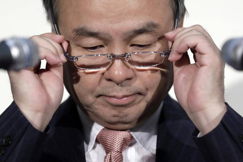 Masayoshi Son, the chairman and chief executive of SoftBank Group, says he has a 300-year plan for his company that includes making it the world’s most valuable firm. Kiyoshi Ota / Bloomberg