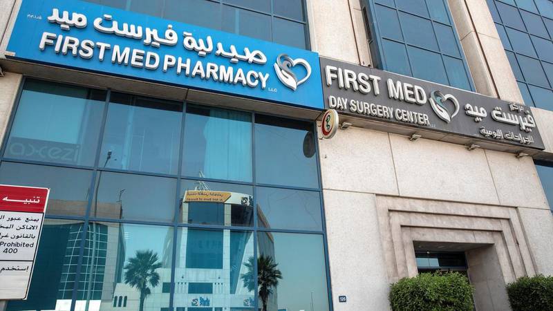 First Med Day Surgery Centre, Dubai. Antonie Robertson / The National